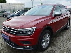 Ruby red metallic Gebraucht 2021 VW Tiguan Allspace Highline SUV | 27.880 € (Fairer Preis)