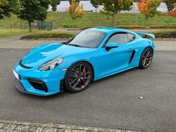 Blau Gebraucht 2021 Porsche Cayman GT4 Coupé | 88.000 €