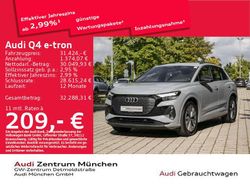Kieselgrau Gebraucht 2023 Audi Q4 e-tron S-Line SUV | 31.424 € (Superpreis)