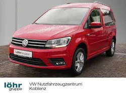 Kirschrot Gebraucht 2018 VW Caddy Comfortline Van / Kleinbus | 18.980 € (Fairer Preis)