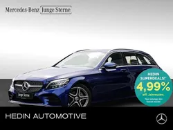 Blau Gebraucht 2020 Mercedes C200 AMG Kombi | 29.950 € (Fairer Preis)
