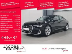 Brillantschwarz Gebraucht 2024 Audi S6 Basis Limousine | 55.920 € (Superpreis)