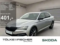 Silber Gebraucht 2022 Skoda Superb SportLine Limousine | 31.989 € (Fairer Preis)