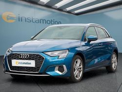 Blau Gebraucht 2021 Audi A3 Sportback e-tron Kleinwagen | 21.599 € (Fairer Preis)