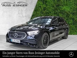Metalliclack obsidianschwarz Gebraucht 2024 Mercedes E300 AMG Kombi | 64.850 € (Teuer)