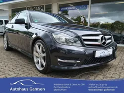 Schwarz Gebraucht 2013 Mercedes C180 AMG line Coupé | 14.490 € (Fairer Preis)