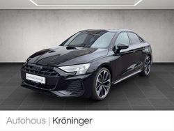 Mythosschwarz metallic Gebraucht 2025 Audi A3 S-Line Limousine | 41.990 €