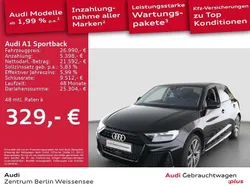 Mythosschwarz metallic Gebraucht 2024 Audi A1 S-Line Kleinwagen | 26.990 € (Fairer Preis)