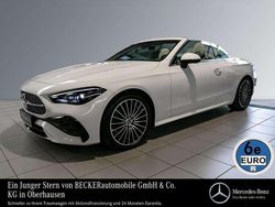 Polarweiss Gebraucht 2024 Mercedes CLE200 AMG line Cabrio | 57.575 € (Teuer)