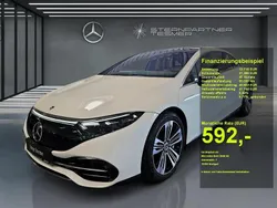 Diamantweiß metallic bright Gebraucht 2023 Mercedes EQS450+ Limousine | 54.480 € (Fairer Preis)
