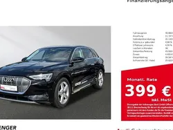 Schwarz Gebraucht 2023 Audi Q8 e-tron Advanced Plus SUV | 46.880 € (Superpreis)