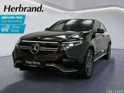 Unilack schwarz Gebraucht 2021 Mercedes EQC400 AMG SUV | 36.890 € (Fairer Preis)