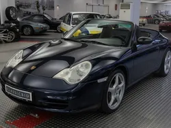 Blau Gebraucht 2003 Porsche 911 Carrera 4 Cabriolet Cabrio | 39.600 € (Fairer Preis)