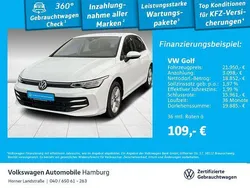 Pure white Gebraucht 2024 VW Golf VIII Life Limousine | 21.950 € (Superpreis)