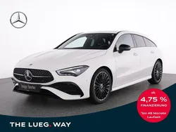 Unilack polarweiß Gebraucht 2024 Mercedes CLA200 Shooting Brake AMG Kombi | 35.885 € (Teuer)
