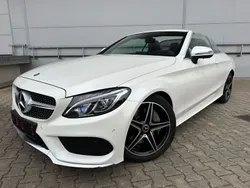Diamantweiss metalliclack Gebraucht 2018 Mercedes C250 AMG Cabrio | 27.900 € (Fairer Preis)