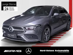 Grau Gebraucht 2021 Mercedes CLA220 AMG Limousine | 25.790 € (Fairer Preis)