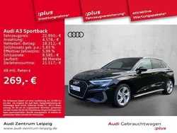 Mythosschwarz metallic Gebraucht 2021 Audi A3 Sportback e-tron Ambiente Limousine | 22.890 € (Fairer Preis)
