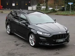 Obsidianschwarz metallic Gebraucht 2021 Ford Mondeo ST-Line Kombi | 17.490 € (Fairer Preis)