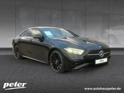 Metalliclack obsidianschwarz Gebraucht 2023 Mercedes CLS220 AMG Coupé | 49.970 € (Fairer Preis)