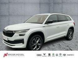 Moonweiss metallic Gebraucht 2022 Skoda Kodiaq SportLine SUV | 35.460 € (Teuer)