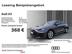 Grau Gebraucht 2024 Audi A3 S-Line Limousine | 32.488 € (Etwas zu teuer)