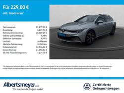Silber Gebraucht 2022 VW Golf VIII Life Kombi | 22.879 € (Etwas zu teuer)