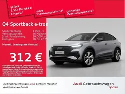 Florettsilber metallic Gebraucht 2024 Audi Q4 Sportback e-tron Ambiente SUV | 40.887 € (Guter Preis)