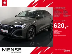 Chronosgrau Gebraucht 2024 Audi Q8 e-tron S-Line SUV | 69.235 € (Etwas zu teuer)