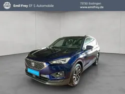 Atlantic blau metallic Gebraucht 2021 Seat Tarraco SUV | 21.490 € (Fairer Preis)