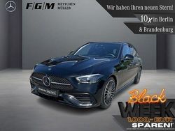 Schwarz Gebraucht 2024 Mercedes C300 AMG line Kombi | 48.490 € (Teuer)