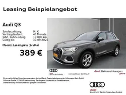 Chronosgrau metallic Gebraucht 2024 Audi Q3 Advanced Plus SUV | 34.282 € (Superpreis)