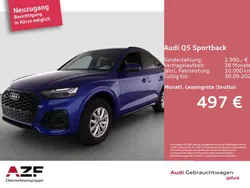 Blau Gebraucht 2024 Audi Q5 Ambiente SUV | 49.890 € (Fairer Preis)