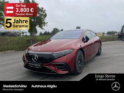 Rot Gebraucht 2022 Mercedes EQS500 AMG Limousine | 63.850 € (Fairer Preis)