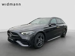Metalliclack graphitgrau Gebraucht 2024 Mercedes C200 Night Kombi | 49.880 €