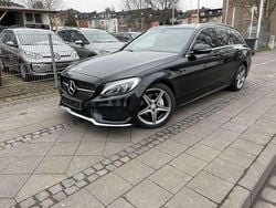 Schwarz Gebraucht 2017 Mercedes C200 AMG line Kombi | 19.500 €