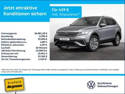 Pyritsilber metallic (metallic) Gebraucht 2023 VW Tiguan Allspace Life SUV | 36.881 € (Fairer Preis)