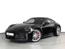 Tiefschwarzmetallic Gebraucht 2022 Porsche 911 Carrera 4 GTS | 129.900 €