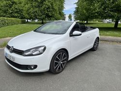 Weiß Gebraucht 2012 VW Golf Cabriolet Sportline Cabrio | 11.000 € (Teuer)