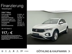 Pure white Gebraucht 2024 VW T-Roc Life SUV | 21.660 € (Guter Preis)