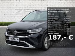Schwarz Gebraucht 2024 VW T-Cross Life SUV | 21.975 € (Fairer Preis)