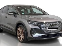 Grau Gebraucht 2022 Audi Q4 Sportback e-tron S-Line SUV | 34.999 € (Guter Preis)