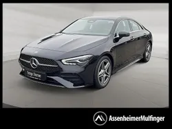 Metalliclack kosmosschwarz Gebraucht 2024 Mercedes CLA180 AMG Limousine | 31.240 € (Fairer Preis)
