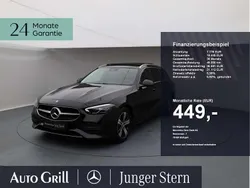 Obsidianschwarz metallic Gebraucht 2024 Mercedes C200 Avantgarde Kombi | 37.880 € (Guter Preis)