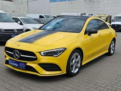 Gelb Gebraucht 2022 Mercedes CLA200 AMG Coupé | 25.990 € (Superpreis)
