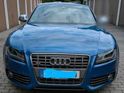Blau Gebraucht 2009 Audi A5 S-Line Coupé | 14.300 € (Teuer)