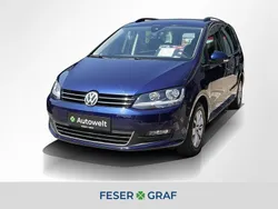 Atlantik blue metallic Gebraucht 2022 VW Sharan Comfortline Van / Kleinbus | 25.999 € (Superpreis)
