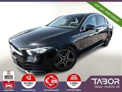 Schwarz Gebraucht 2020 Mercedes A200 AMG line Limousine | 27.888 € (Etwas zu teuer)