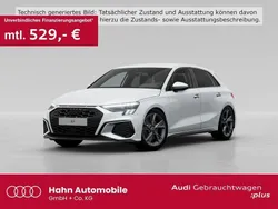 Gletscherweiß metallic Gebraucht 2023 Audi S3 Sport Limousine | 42.930 € (Fairer Preis)