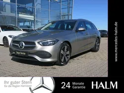 Silber Gebraucht 2024 Mercedes C220 Advanced Plus Kombi | 43.850 € (Fairer Preis)